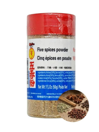 Przyprawa pięć smaków chińska do mięs marynat potraw five spices azjatyckich 50g