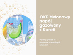 OKF koreański napój gazowany z sokiem z melona sparkling water soda w puszka 350ml