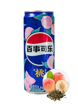 Pepsi White Peach Oolong z Chin o smaku białej brzoskwini napój gazowany w puszce azjatycka 330ml