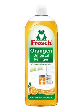 Frosch Płyn Uniwersalny do Mycia Podłóg i Powierzchni w Domu Reinger o Zapachu Orange Niemiecki 750ml